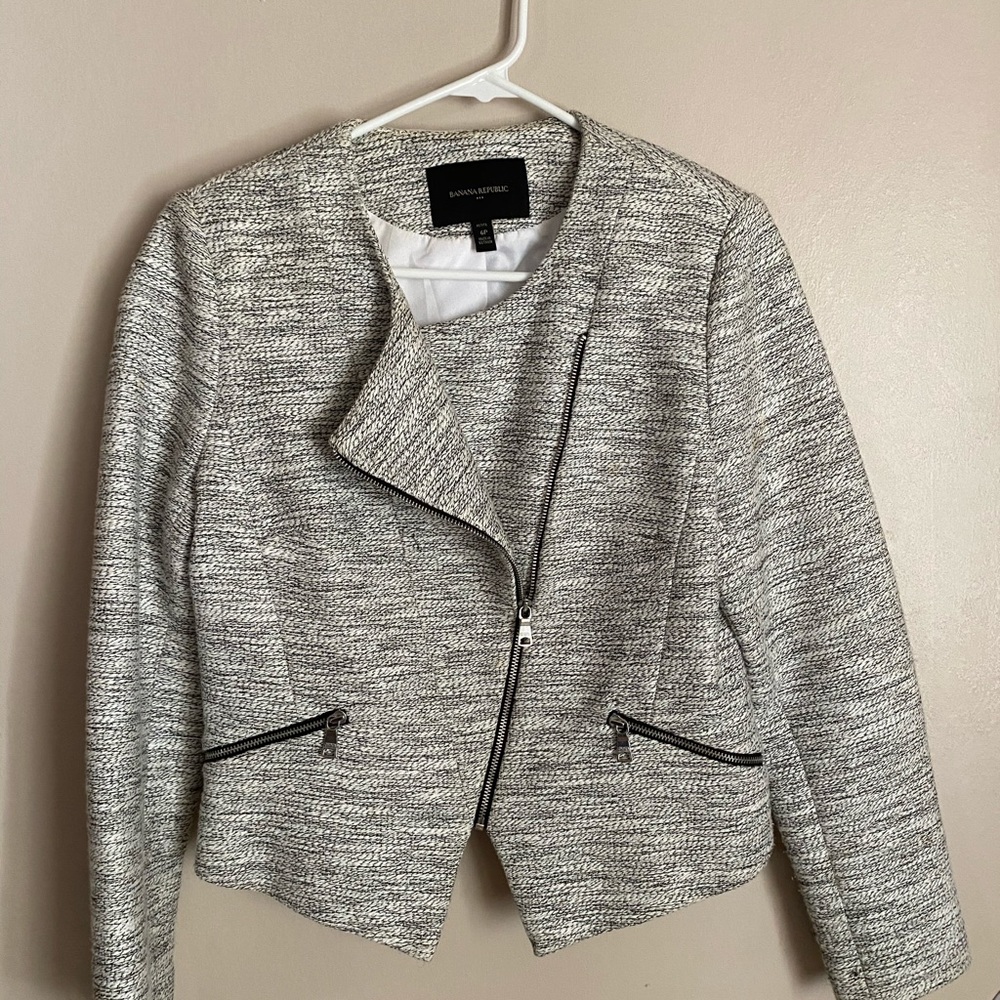 Tweeted blazer